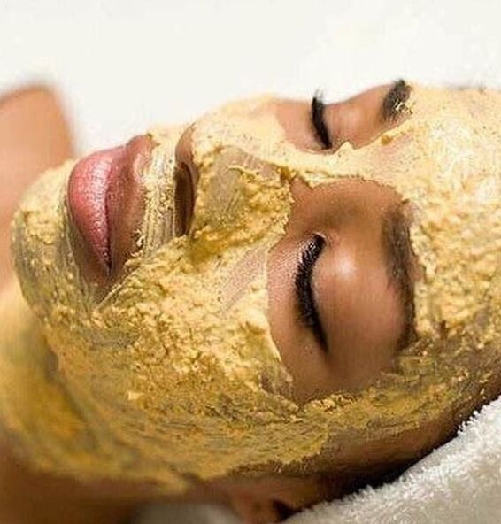 Gingermaske mit Erhöhungseffekt